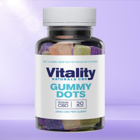 Vitality Naturals CBD Gummy Dots